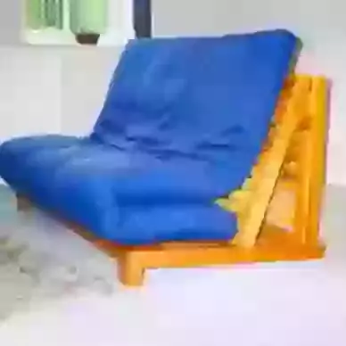 Futon seat and bed